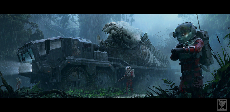Illustration for article titled Off-World Palaeontology